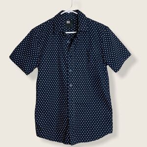 RSQ birds shirt in black medium